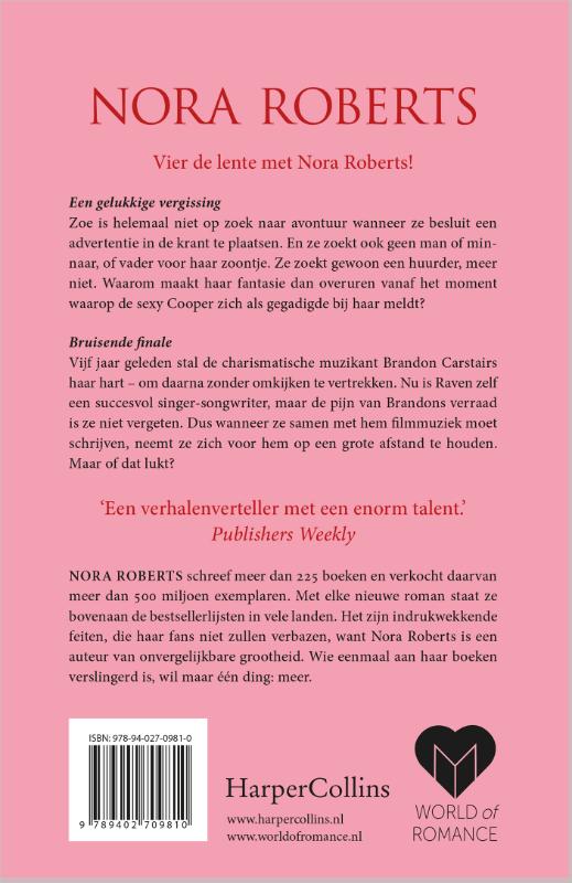 Achterkant van Stralende lente