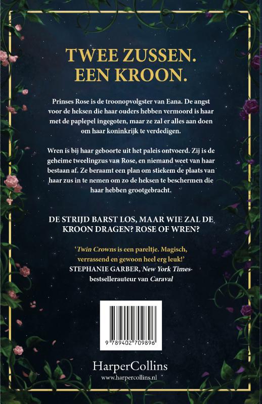 Achterkant van Twin Crowns
