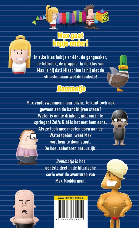 Achterkant van Bommetje