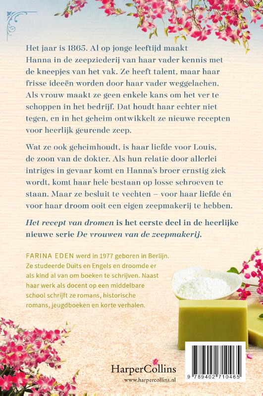 Achterkant van Het recept van dromen