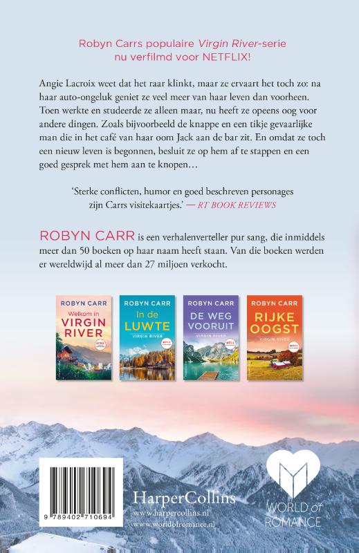 Achterkant van Een Kerstmis naar haar hart