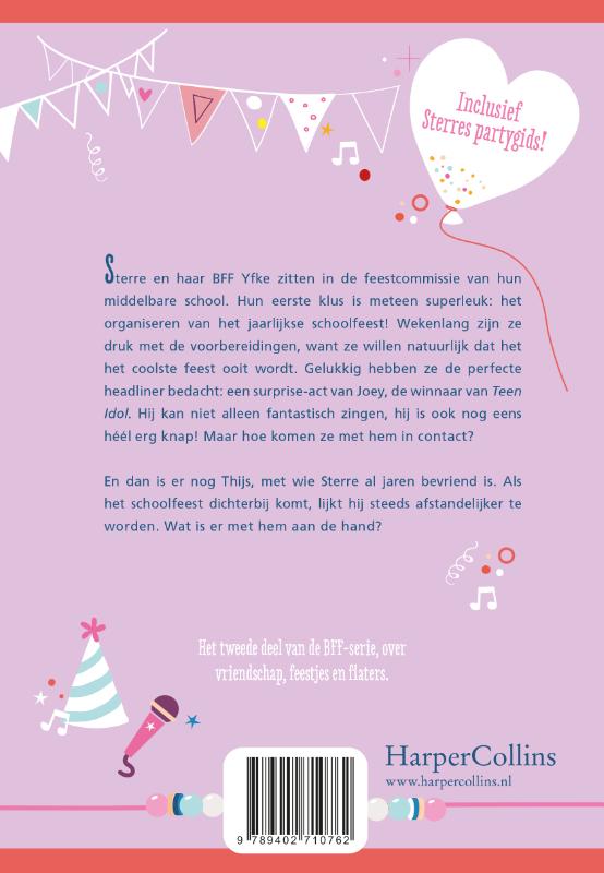 Achterkant van Sterre, partygirl!