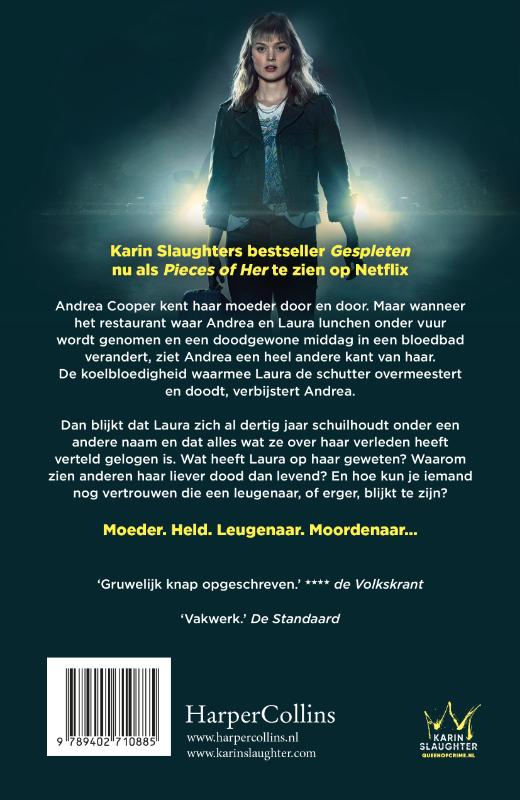 Achterkant van Pieces of Her