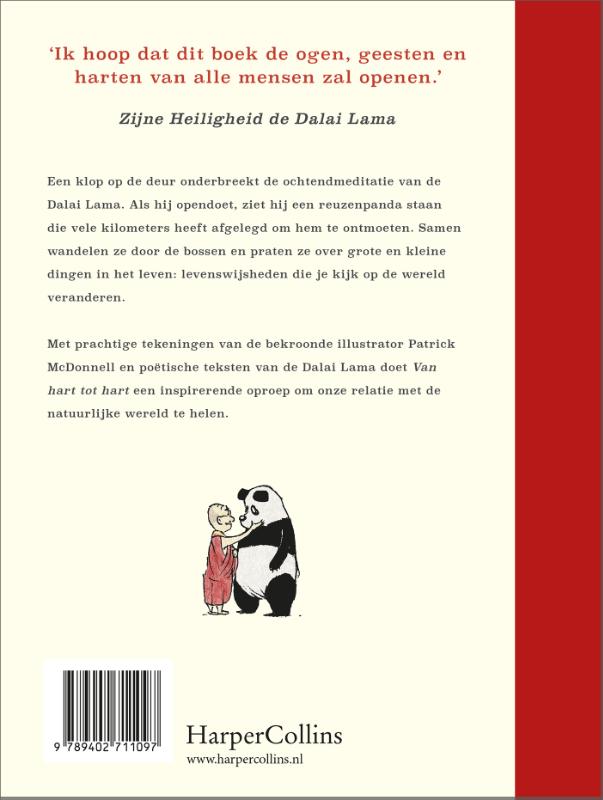 Achterkant van Van hart tot hart