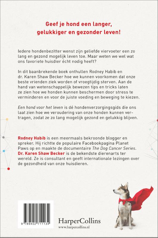 Achterkant van Een hond voor het leven