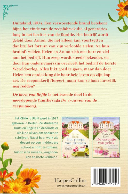 Achterkant van De kern van liefde