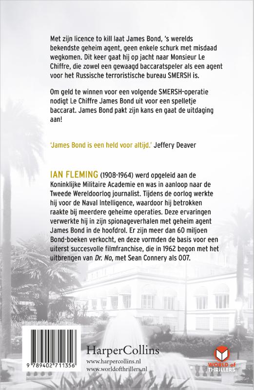 Achterkant van Casino Royale