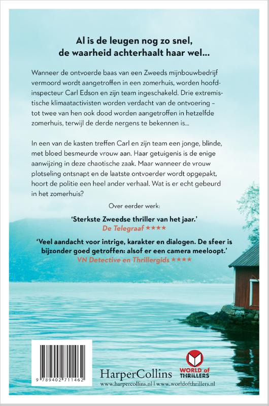 Achterkant van Wie het eerst komt