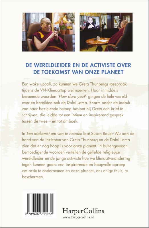 Achterkant van Een toekomst om van te houden