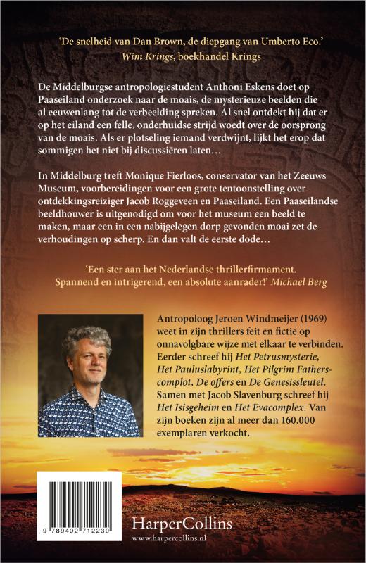 Achterkant van De stenen goden