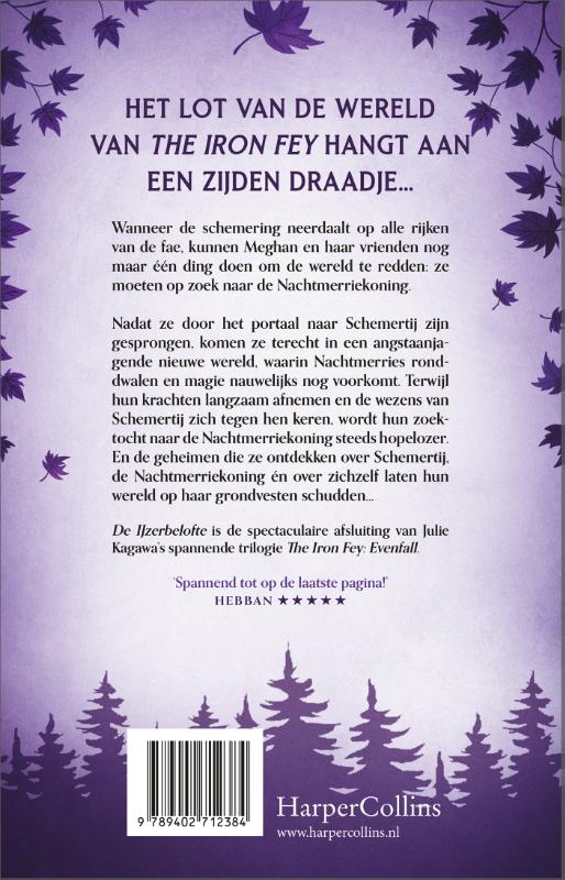 Achterkant van De IJzerbelofte