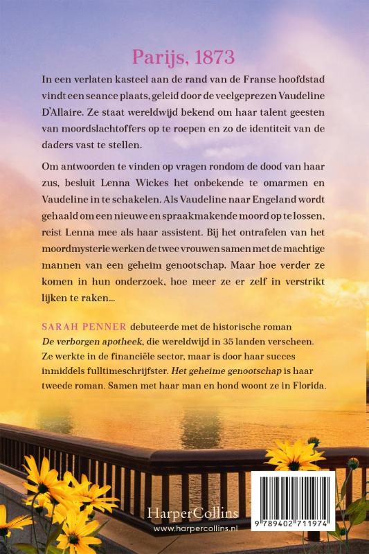 Achterkant van Het geheime genootschap - backcard à 6 ex.
