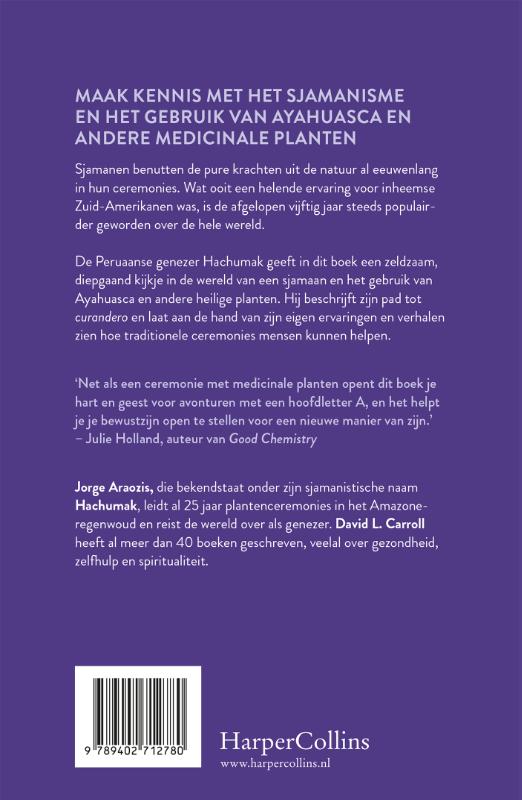 Achterkant van Geheimen van een sjamaan