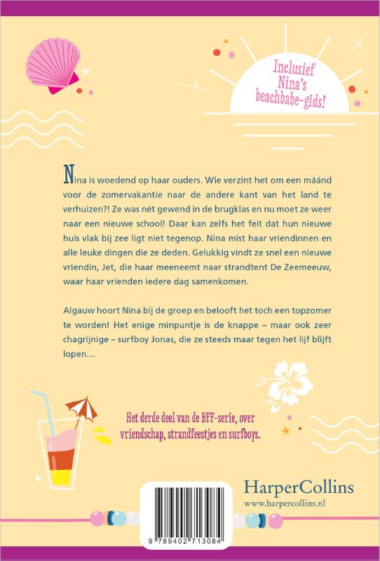 Achterkant van Nina, beachbabe!