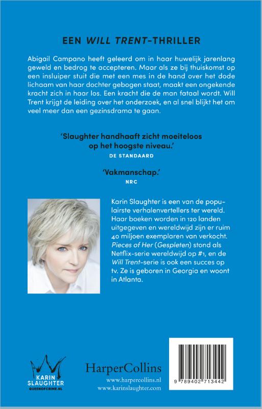 Achterkant van Versplinterd