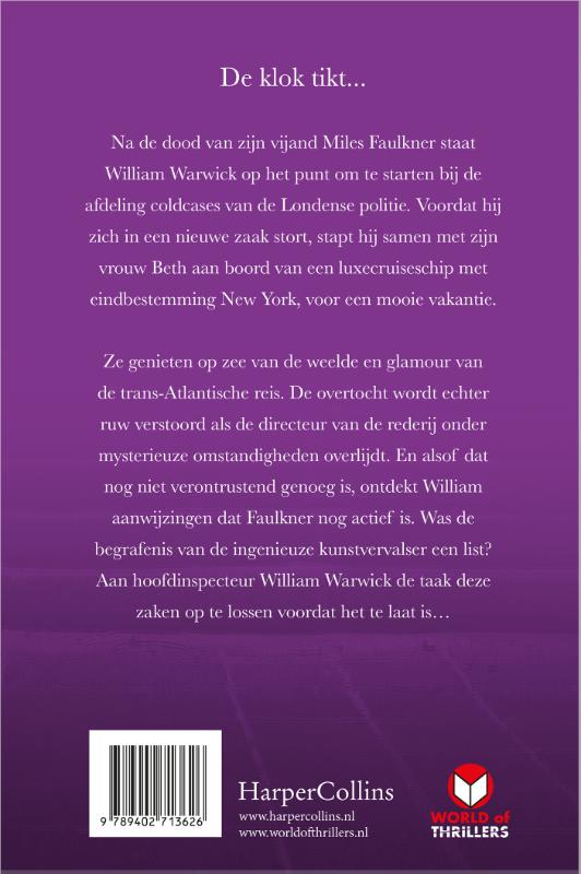 Achterkant van Over mijn lijk
