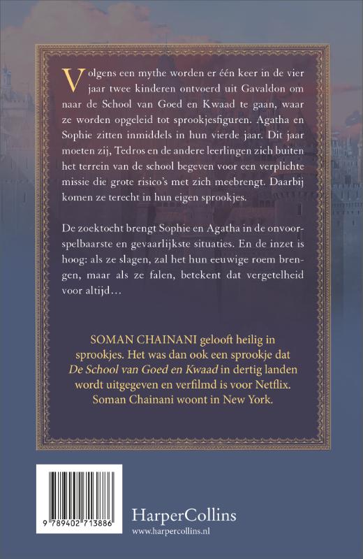Achterkant van Op zoek naar roem