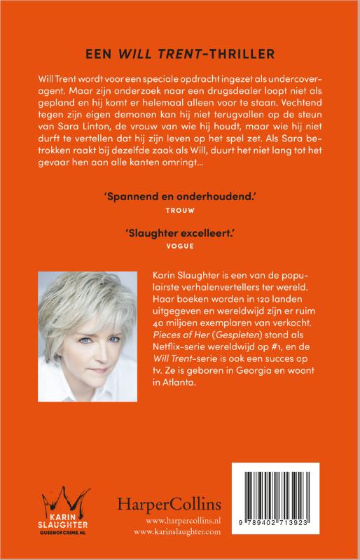 Achterkant van Stille zonde