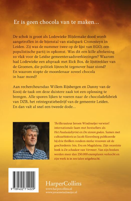 Achterkant van De zaak B.