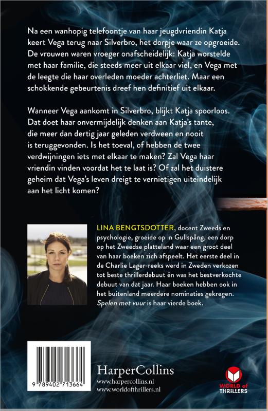 Achterkant van Spelen met vuur - backcard à 6 ex.