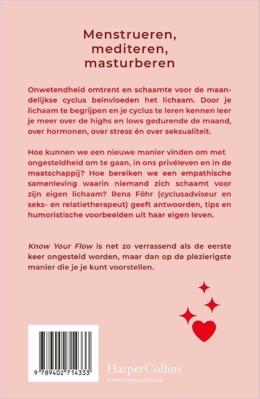 Achterkant van Know Your Flow