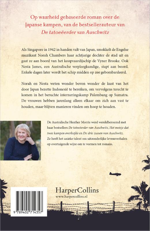 Achterkant van De vrouwen van het kamp