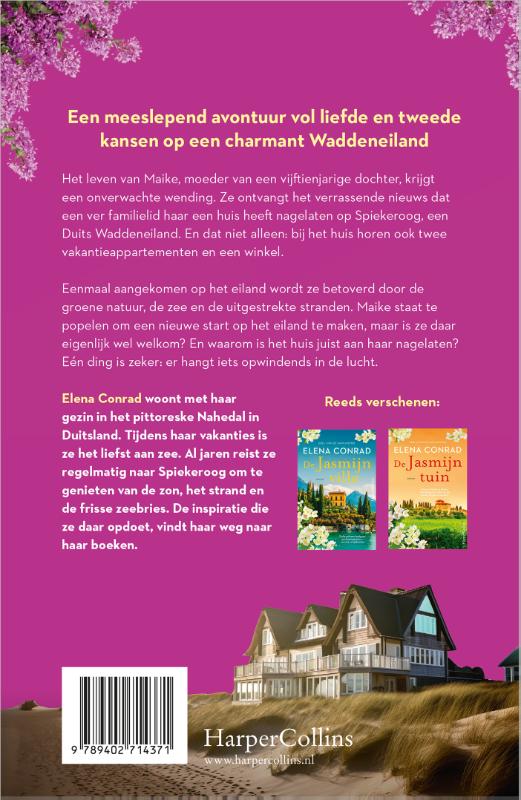 Achterkant van Het eilandhuis