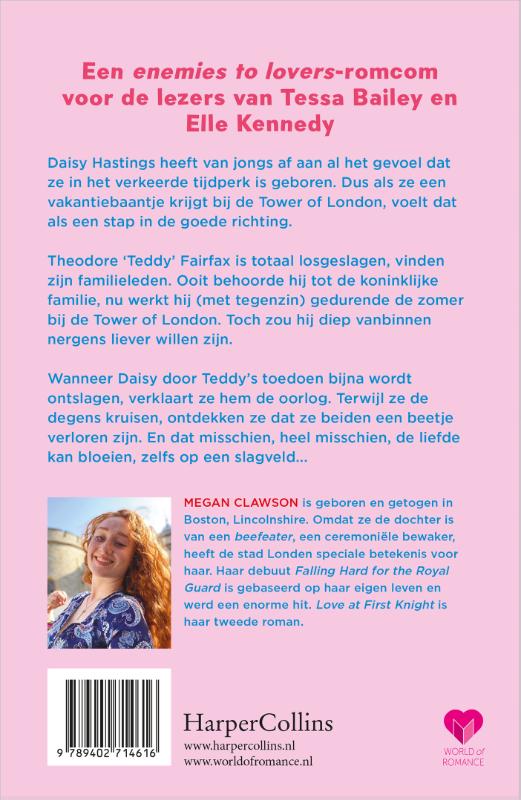 Achterkant van Love at First Knight