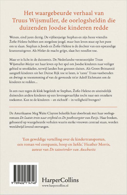 Achterkant van De laatste trein naar vrijheid
