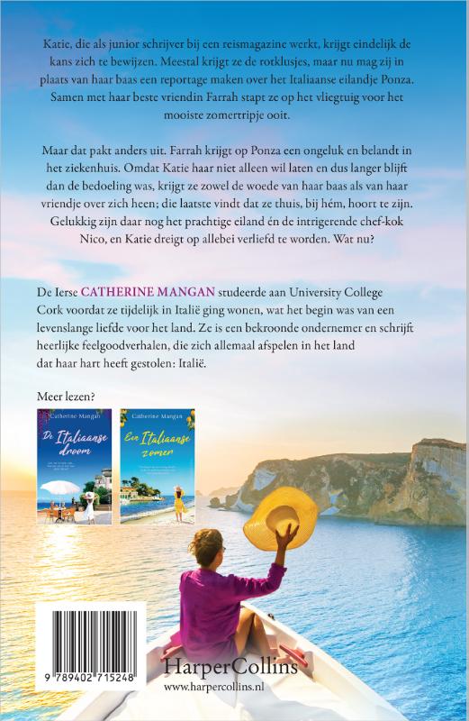 Achterkant van De Italiaanse vakantie
