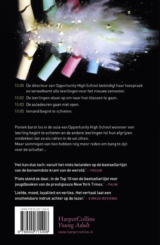 Achterkant van 54 minuten