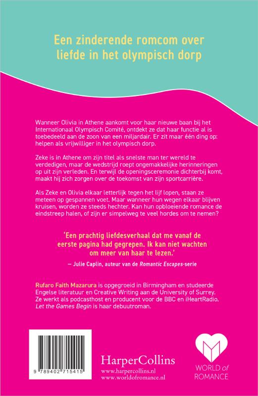 Achterkant van Let the Games Begin