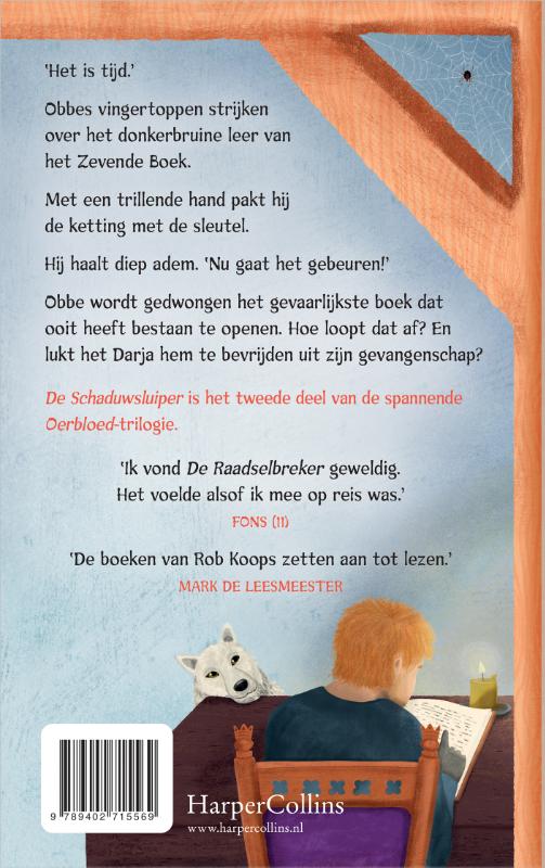 Achterkant van De Schaduwsluiper