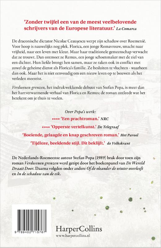 Achterkant van Verdwenen grenzen