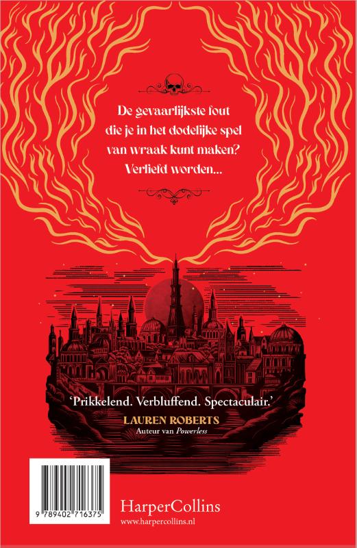 Achterkant van De dolk en de vlam