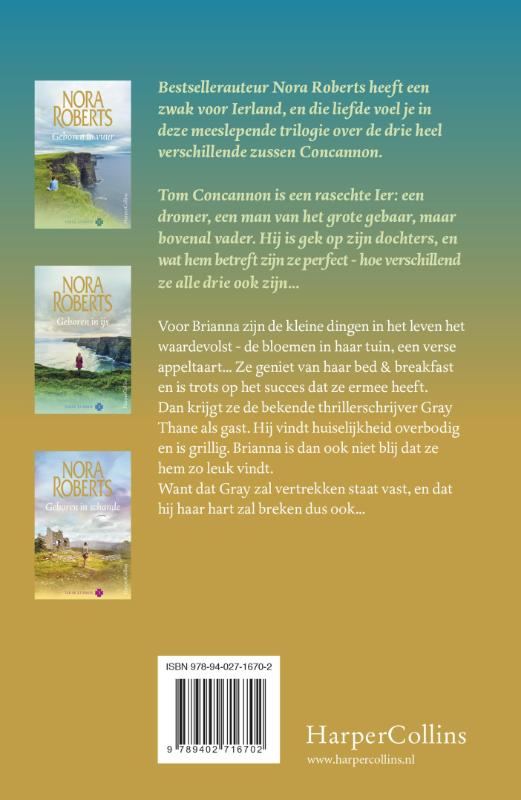 Achterkant van Geboren in ijs