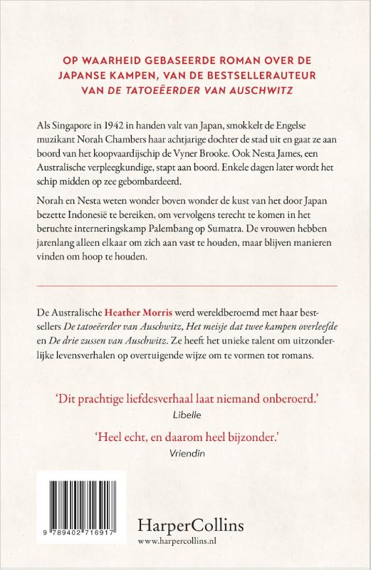 Achterkant van De vrouwen van het kamp