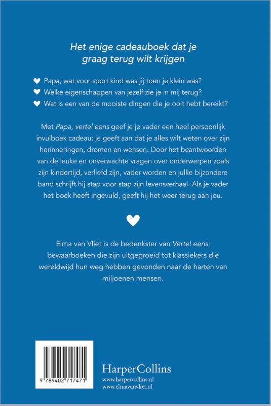 Achterkant van Papa, vertel eens