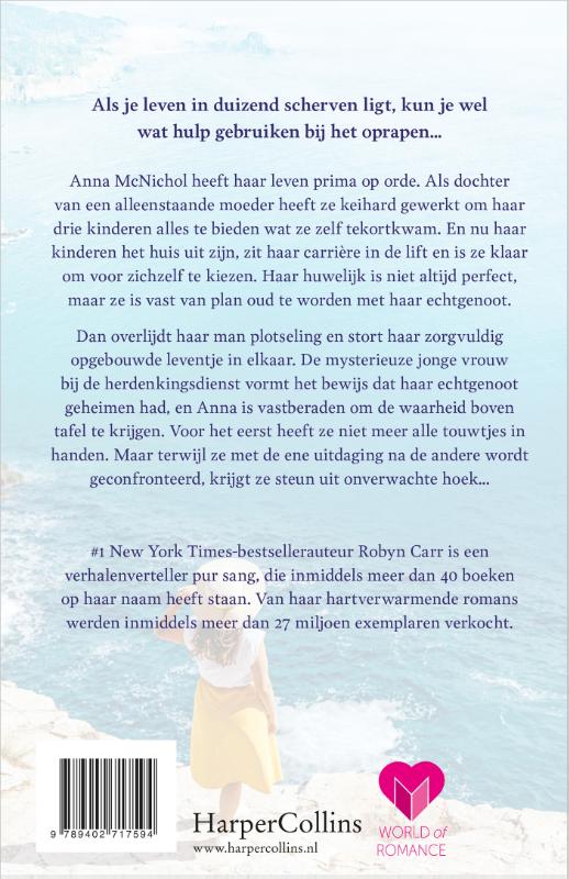 Achterkant van Scherven brengen geluk