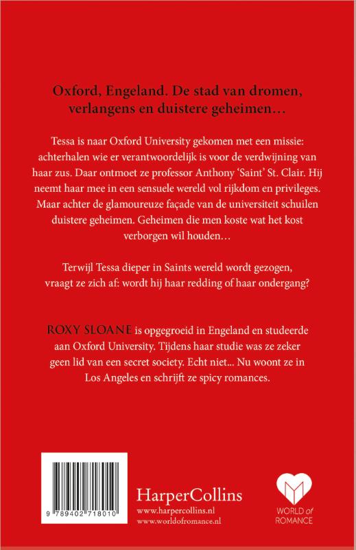 Achterkant van Cross My Heart