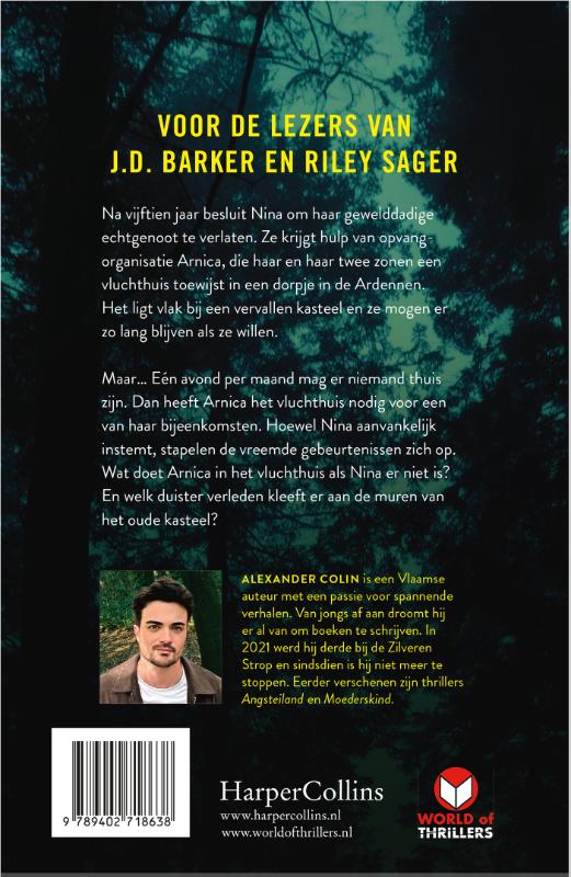 Achterkant van Het vluchthuis