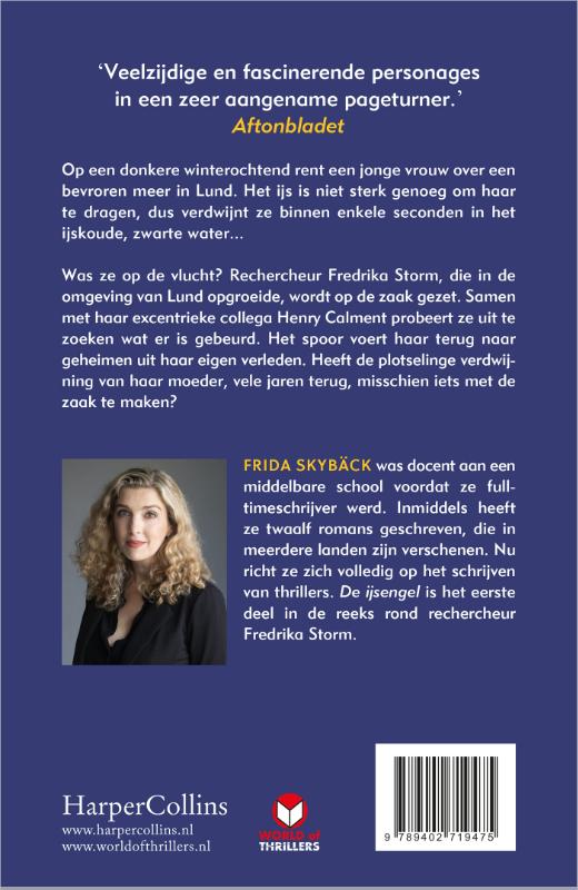 Achterkant van De ijsengel