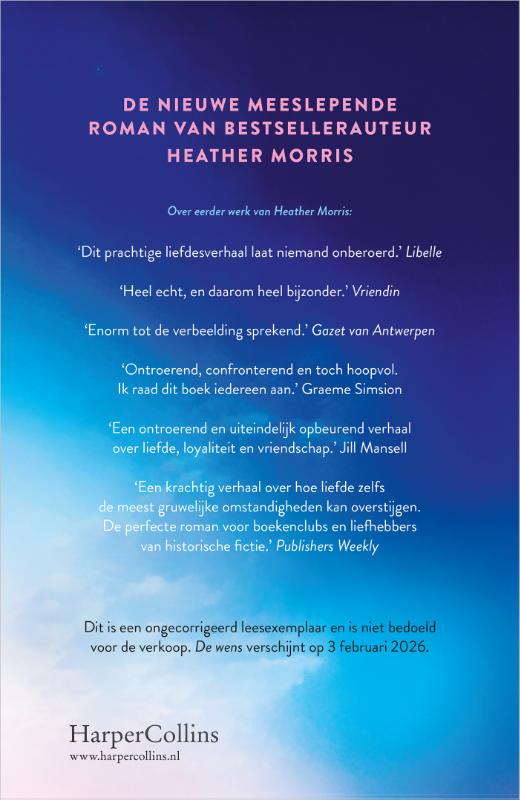 Achterkant van De wens