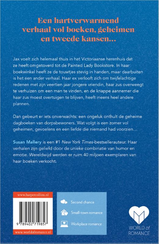 Achterkant van De Bookstore Diaries