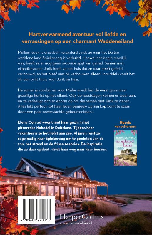 Achterkant van Het eilandfeest