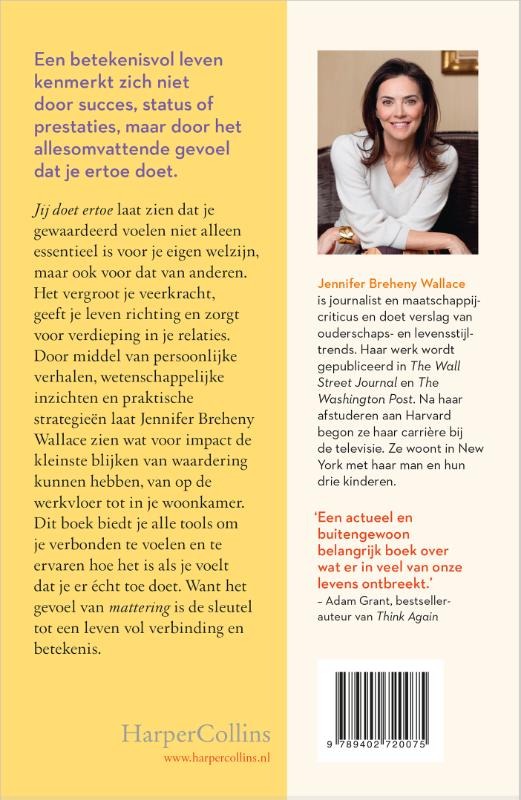 Achterkant van Jij doet ertoe