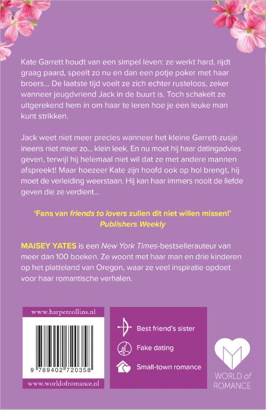 Achterkant van Lessen in liefde