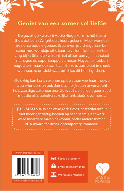 Achterkant van Thuis op Apple Ridge Farm