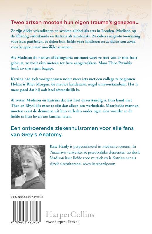 Achterkant van Teamwork