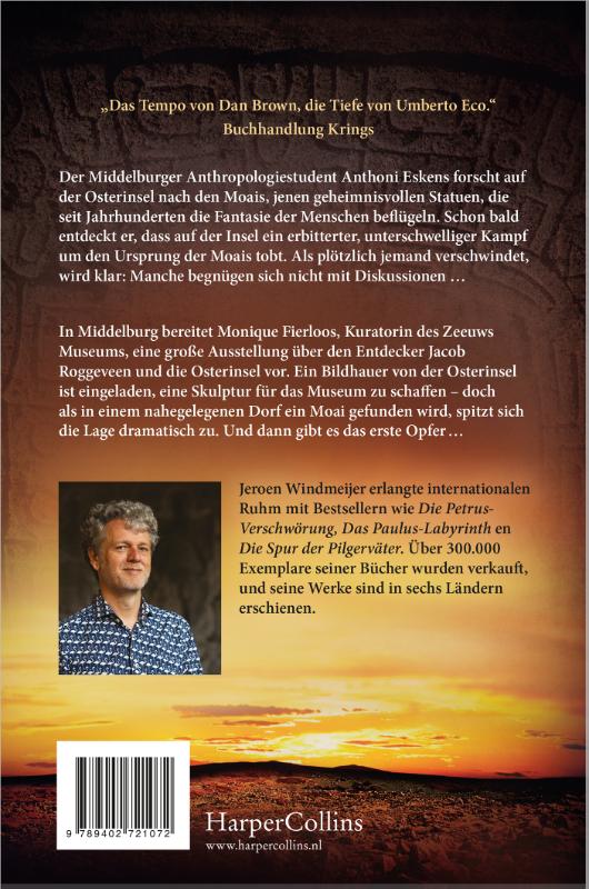 Achterkant van Die steinernen Götter
